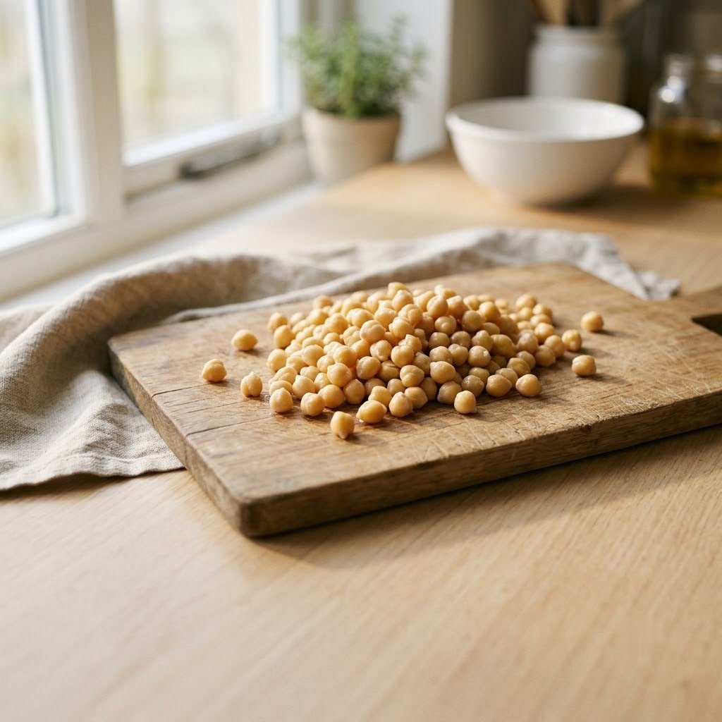 Beans, lentils and chickpeas
