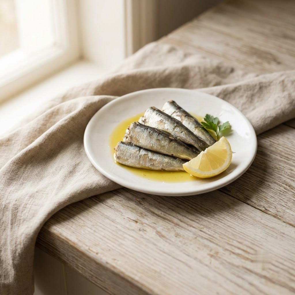 Tinned oily fish